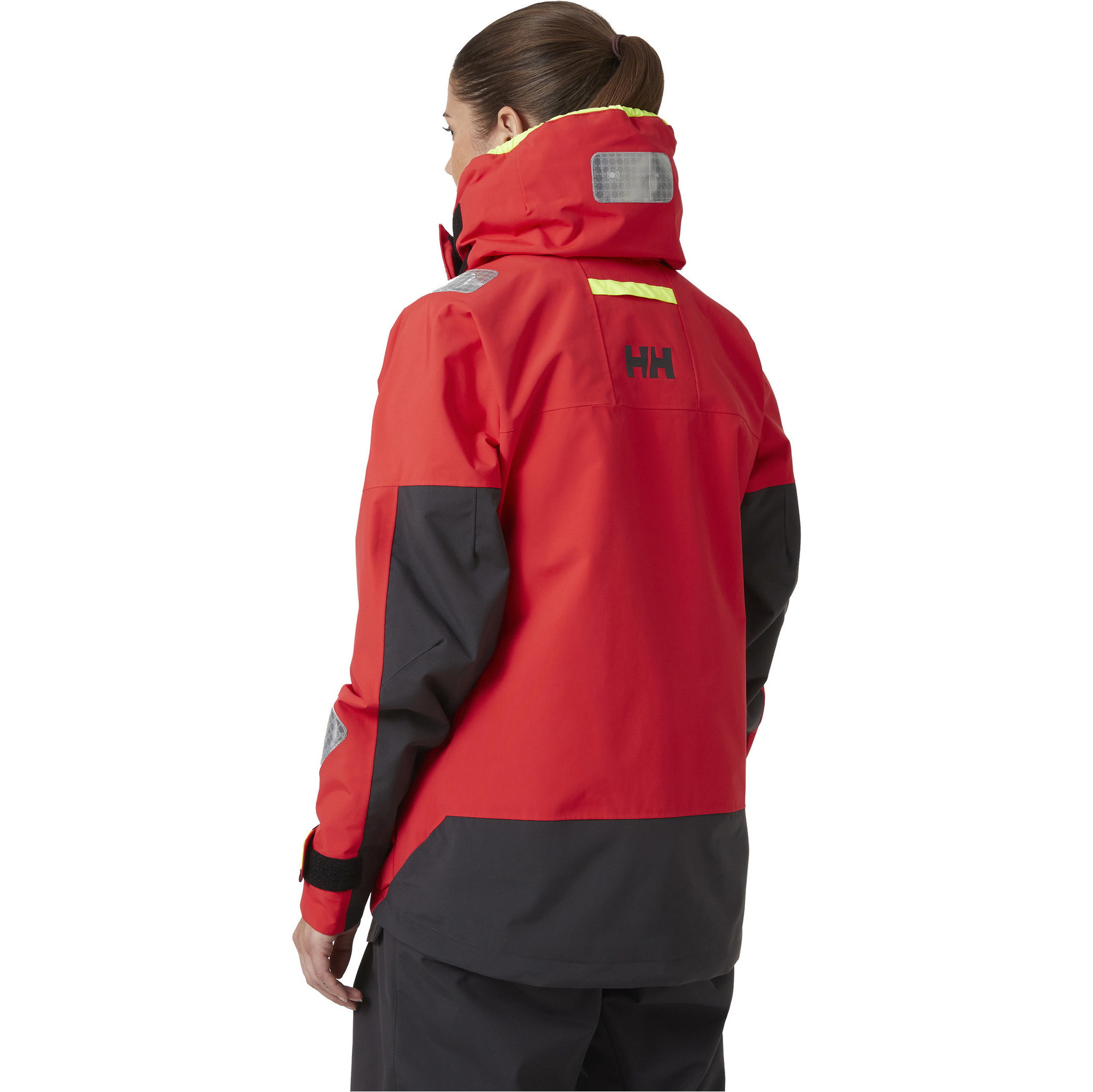 2026 Helly Hansen Frauen Skagen Offshore-Jacke Und Hose Segelanzug 3425634257  Ebenholz / Alert Red